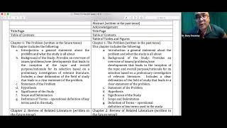 Practical Research 1 Qualitative Research  Thesis format and Qualitative Research Design [upl. by Audra]