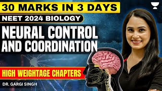 Neural Control amp Coordination  One Shot  NEET 2024  Dr Gargi Singh [upl. by Favin121]