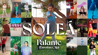 Soleá  Palante Eurofan Clip  Junior Eurovision 2020 [upl. by Neelon]