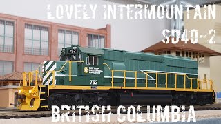 Lovely Intermountain SD402 British Columbia [upl. by Teddi247]