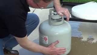 How Much Propane in Tank  Easy Test to Check Propane Level [upl. by Jacie]