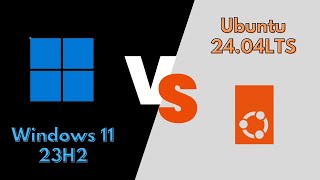 Ubuntu 2404LTS VS Windows 11 IDLE RAM Consumption [upl. by Ness]