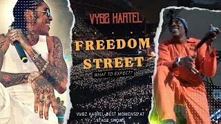 Vybz Kartel Freedom Street Concert  Best Performances [upl. by Tamaru]