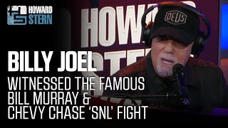 Billy Joel Witnessed Chevy Chase and Bill Murray’s Fight at “SNL” [upl. by Julide]