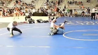 JLDjr 2024 NHSCA DUALS vs Caleb Kirkpatrick Fight Barn [upl. by Scheers553]