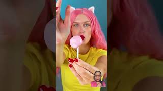 Make lollipops from chewing gum candy shorts [upl. by Corri]