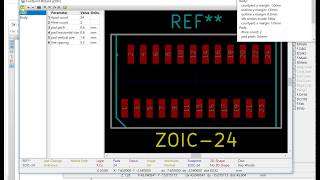 KiCad Lesson 08 Create a new footprint by using footprint wizard [upl. by Queridas]