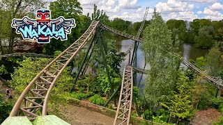 Wakala 4K Front Seat POV  Bellewaerde Park [upl. by Baudoin]