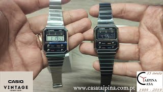 Casio Vintage A100WE1AEF vs A100WEGG1AEF [upl. by Chor]