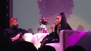 Nicki Minaj talks about Meek Mill Wanna Buy A Heart VIP Lou [upl. by Esydnac]