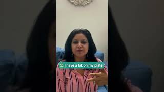 Five expressions to replace I am busy  English Speaking Course  inlingua New Delhi [upl. by Yblehs]