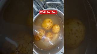 Bihari Comfort Food Dal Bhat Naye Aloo ka Kali Mirch Wala Bhujiya bihar shortsviralvideo [upl. by Cathey]