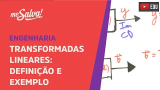 Me Salva Álgebra Linear  EVET17  Transformadas Lineares Definição e Exemplo [upl. by Aeduj]