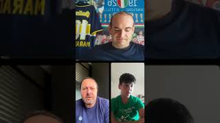 MAURIZIO TORTORA INTERVISTA IL GIORNALISTA DI SPORTITALIAVINCENZO MATRONE [upl. by Eladnar360]