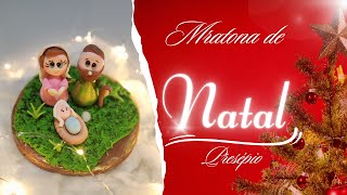 Maratona de Natal Presépio em biscui [upl. by Aropizt]