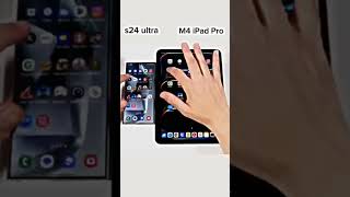 iPad pro Max VS Samsung galaxy s 24 ultra viralvideo [upl. by Dreda]