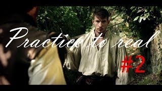 Fight Choreography Rapiers sword  Martial Arts  Practice to Real Action  Film Style [upl. by Cart]