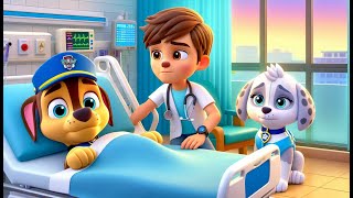 Paw Patrol Ultimate Rescue  Chase is sick Marshall is SO SAD  Very Funny Story  Rainbow 3 [upl. by Ileray]