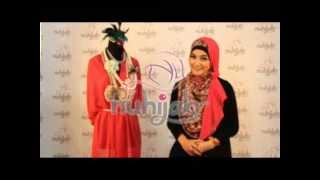 Tutorial Hijab SSB Shawl Sifon Brukat Tribal  Pink ala Nuhijab 8 [upl. by Mika]