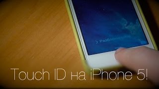 Touch ID на iPhone 5 4S4 [upl. by Ahseryt]