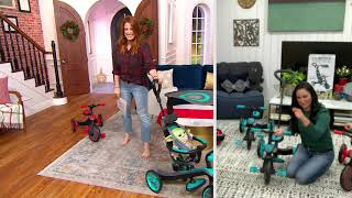 Globber Explorer 4in1 Tricycle and Balance Bike on QVC [upl. by Cirala791]