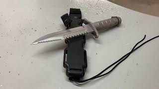 Bonus videos Buckmaster 184 survival knife [upl. by Rojam599]