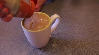 How to Make an Extra Caramel Macchiato Using Caramel Syrup  Mochas [upl. by Eillom]