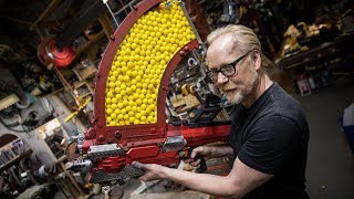 Adam Savages One Day Builds 1000 Shot NERF Blaster [upl. by Odella727]