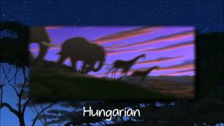 The Lion King II  He Lives In You One Line Multilanguage HD [upl. by Anedal]