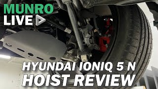 Reinventing the Wheel Hub Hyundai IONIQ 5 N Hoist Review [upl. by Chadwick]