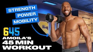 Free 45Minute Strength Training Workout  Official 645 Sample Workout [upl. by Spiro338]