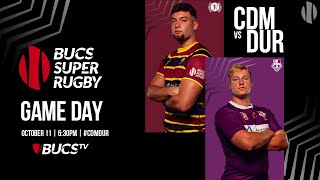 BUCS Super Rugby  11th October 2023  Cardiff Met v Durham [upl. by Paquito29]