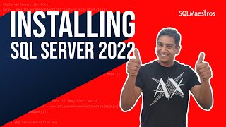 INSTALLING SQL SERVER 2022 [upl. by Larrisa884]