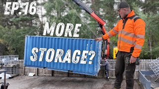 MORE STORAGE  Diary Of A 22 Year Old Landscape Business Owner EP16 UK [upl. by Holbrooke863]