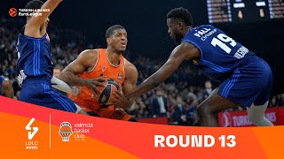 LDLC ASVEL VilleurbanneValencia Basket  Round 13 Highlights  202324 Turkish Airlines EuroLeague [upl. by Noyk]