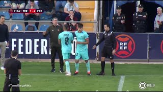 Brian Fariñas VS Teruel Debut for Barcelona Athletic [upl. by Modesty588]