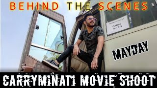 Carryminati Movie Shoot  BTS  Mayday  Amitabh Bachchan  Ajey Devgan Films  Insta Story  Vlogs [upl. by Yard]