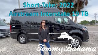 ShortTake 2022 Airstream Interstate 19 TB  Tommy Bahama [upl. by Namsu]