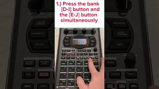 Roland SP 404 MK2 Tutorial  How to enter DJ MODE [upl. by Thornie415]