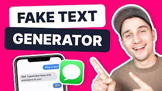 How to Generate Fake Text Messages  Texting Story Maker [upl. by Rosenquist]