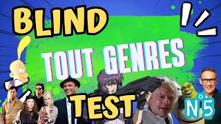 BLIND TEST TOUT GENRES n°5 [upl. by Anaerb]