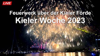 AIDA Cruises  Feuerwerk über der Kieler Förde LIVE [upl. by Oluap]