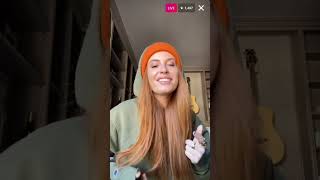 Fletcher Instagram Live promoting Cherry Nov 18th 2021 [upl. by Balkin]