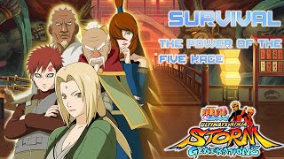 Naruto Storm G RPCS3 The Power of the Five Kage [upl. by Akelahs]