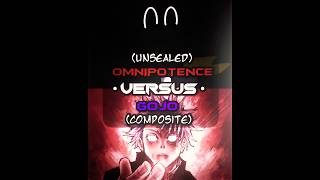 The omnipotence vs Gojo alightmotion edit custom anime oc vs [upl. by Cychosz]