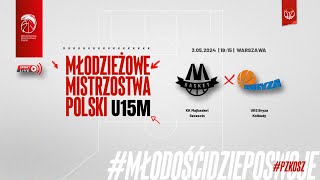 KK Majbasket Szczecin  UKS Bryza Kolbudy 12 MMP U15M [upl. by Kassab160]