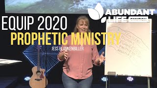 Prophetic Ministry Jess Blankenbiller  EQUIP 2020 [upl. by Oratnek]