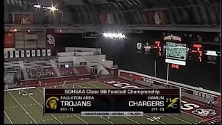 Faulkton Area vs Hamlin  2014 Class 9B Football Championship  SDPB Sports [upl. by Enelyak]