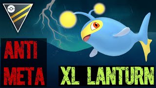 XL LANTURN COUNTERING THE META  ULTRA LEAGUE POKEMON GO [upl. by Anifur235]