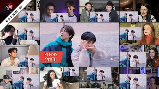 ‘SPECIAL VIDEO SEVENTEEN  Snap Shoot’ reaction mashup [upl. by Aerdnod207]